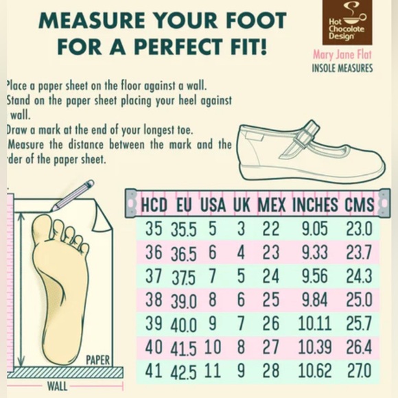 Hot Chocolate Design Chocolaticas Bon Voyage Mary Jane Flat Women’s 8 Map - Picture 16 of 16